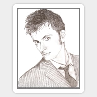 The Tenth Doctor Sticker